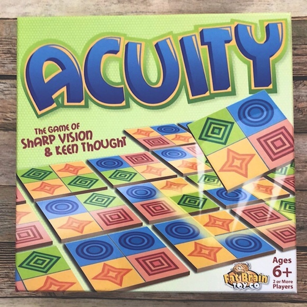 Acuity Family Board Game | For Ages 6+. 2 or More Players.